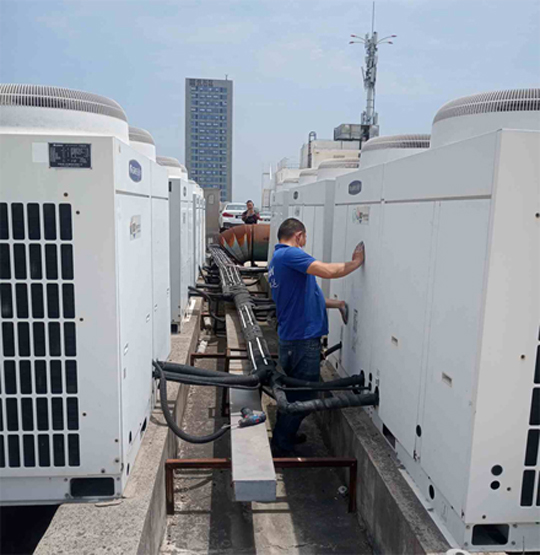 玉林中央空调制热和不制冷系统维修方法